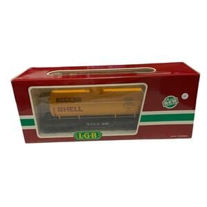 LGB 4280 SHELL SINGLE TANKER TRAIN NEW